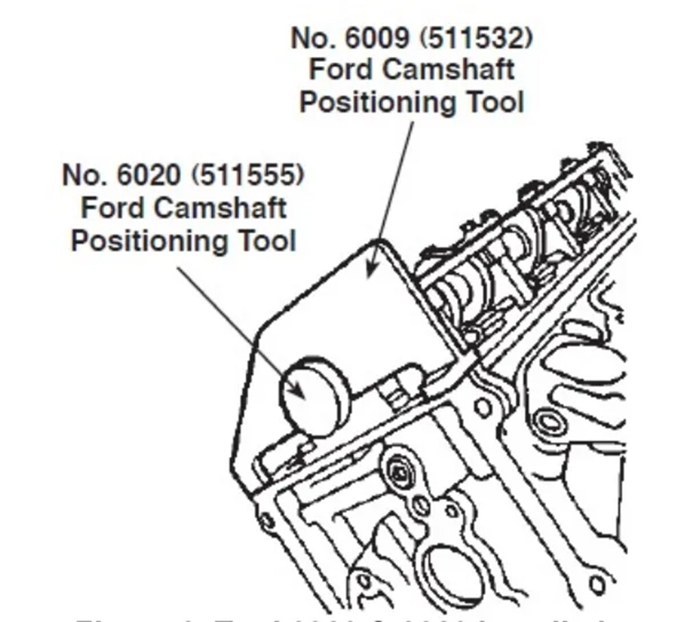 Camshaft Tool Service Set for Ford Modular V8 V10 Engines 92-04 Cam Timing Belt
