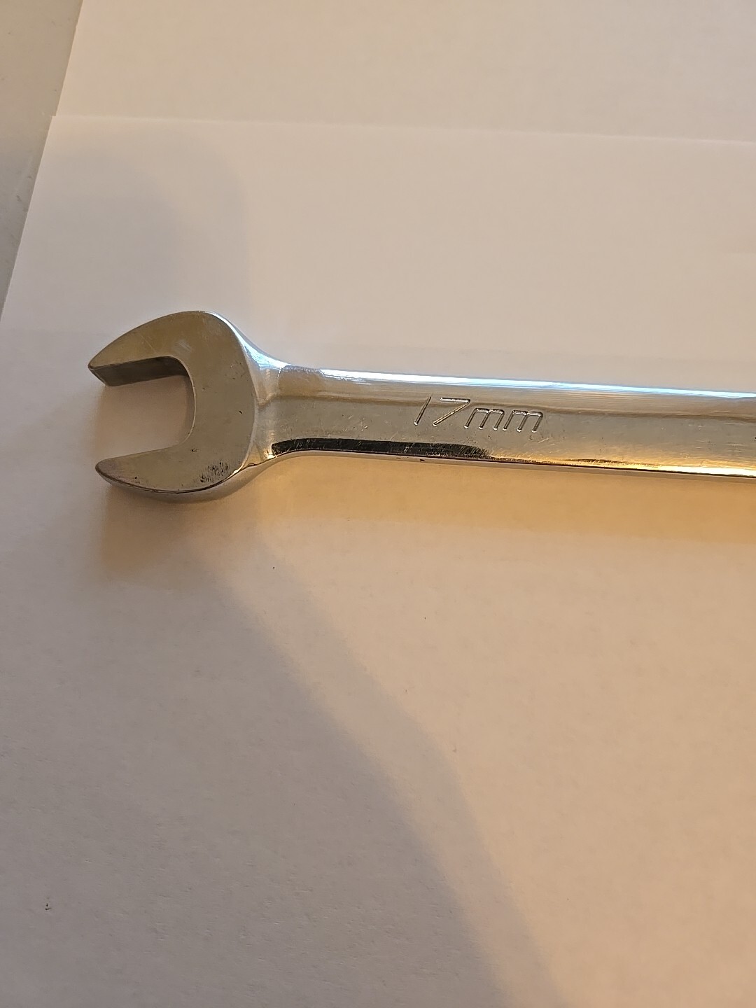 Snap On 17MM 12PT Chrome Combination Wrench OEXM170B