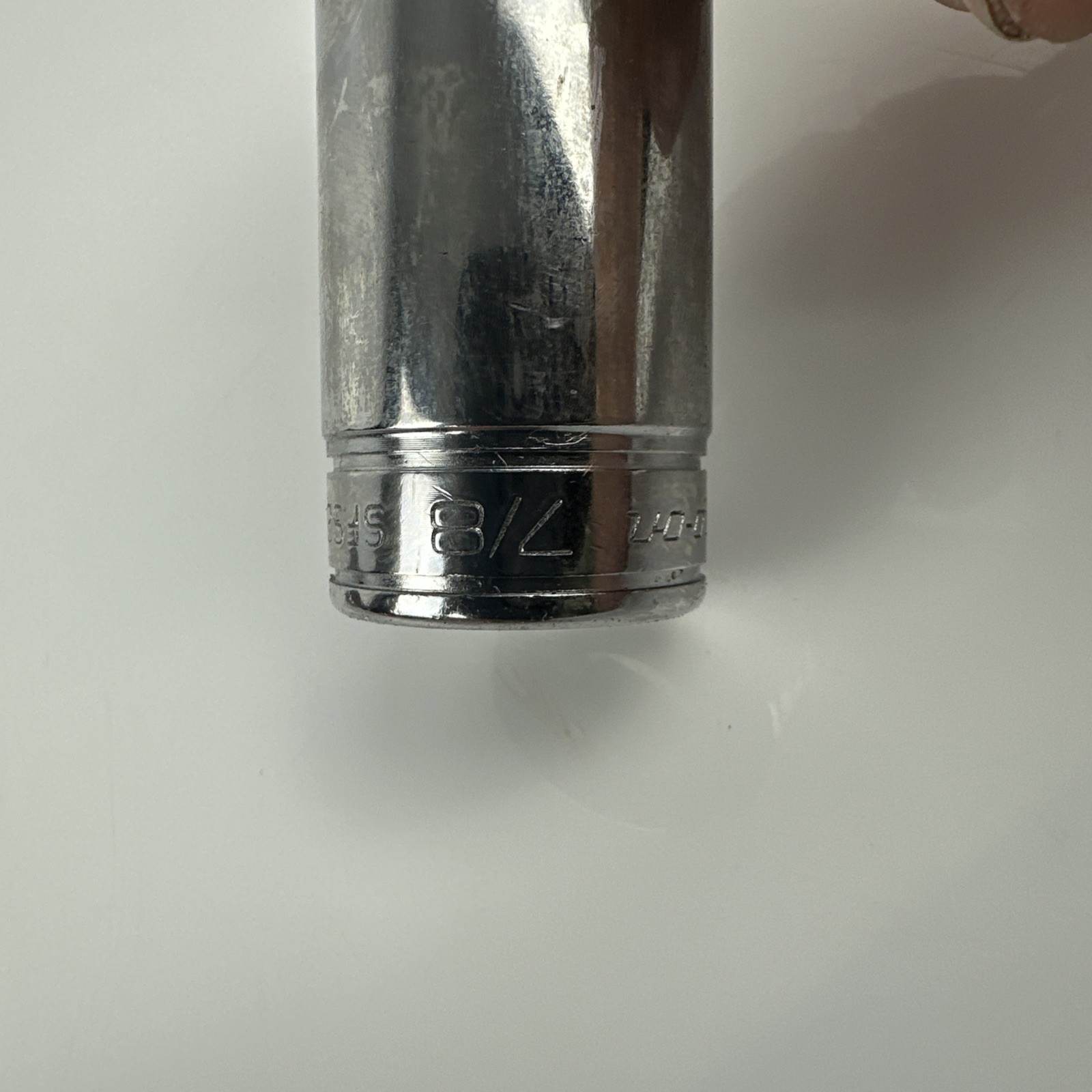 SnapOn Tools 211SFSY NEW 11 Piece 3/8″ Drive 6 Point SAE Chrome Deep Socket Set