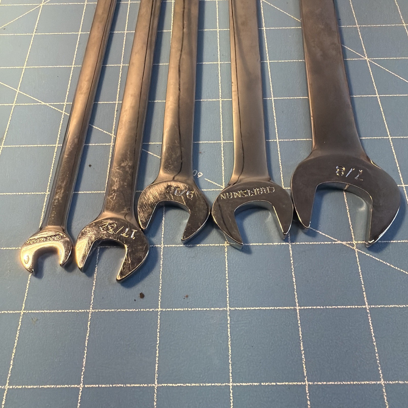 Craftsman Full Polish Standard SAE TappetWrench Set – 5 pcs