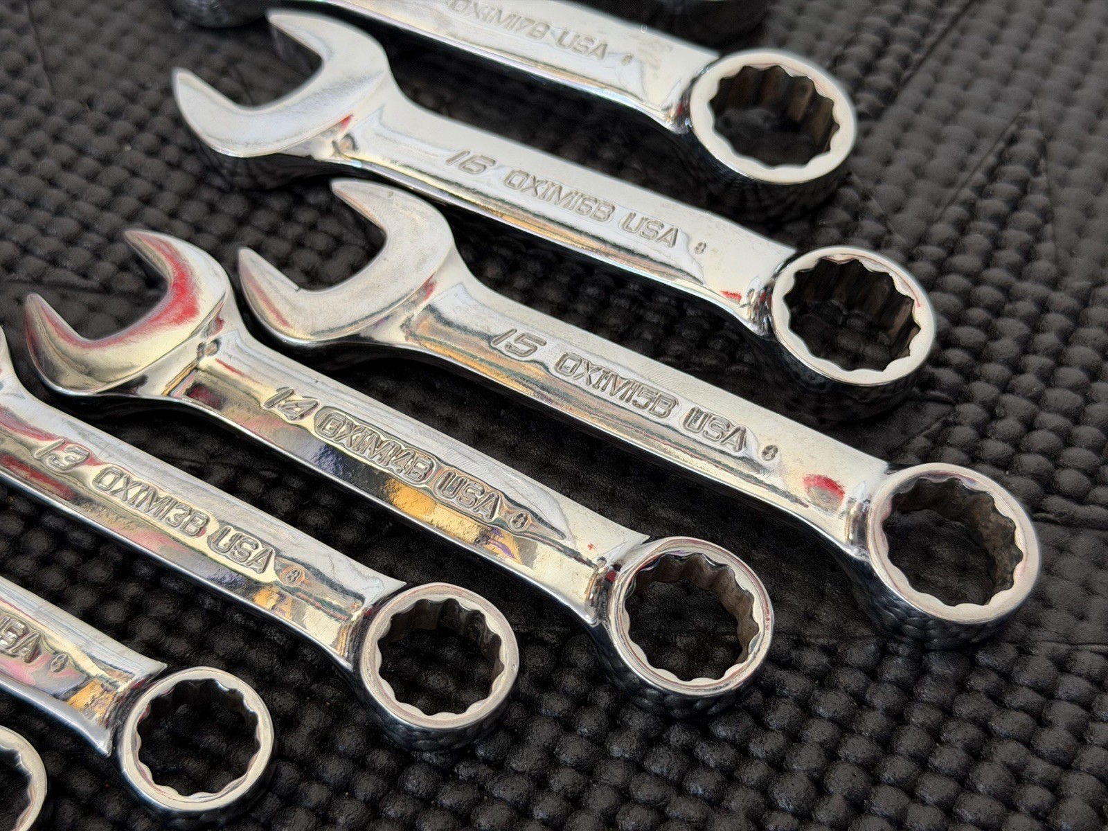 Snap-On 10PC Metric Flank Drive Midget Wrench Set (10-19 mm) USA🇺🇸 – OXIM710B