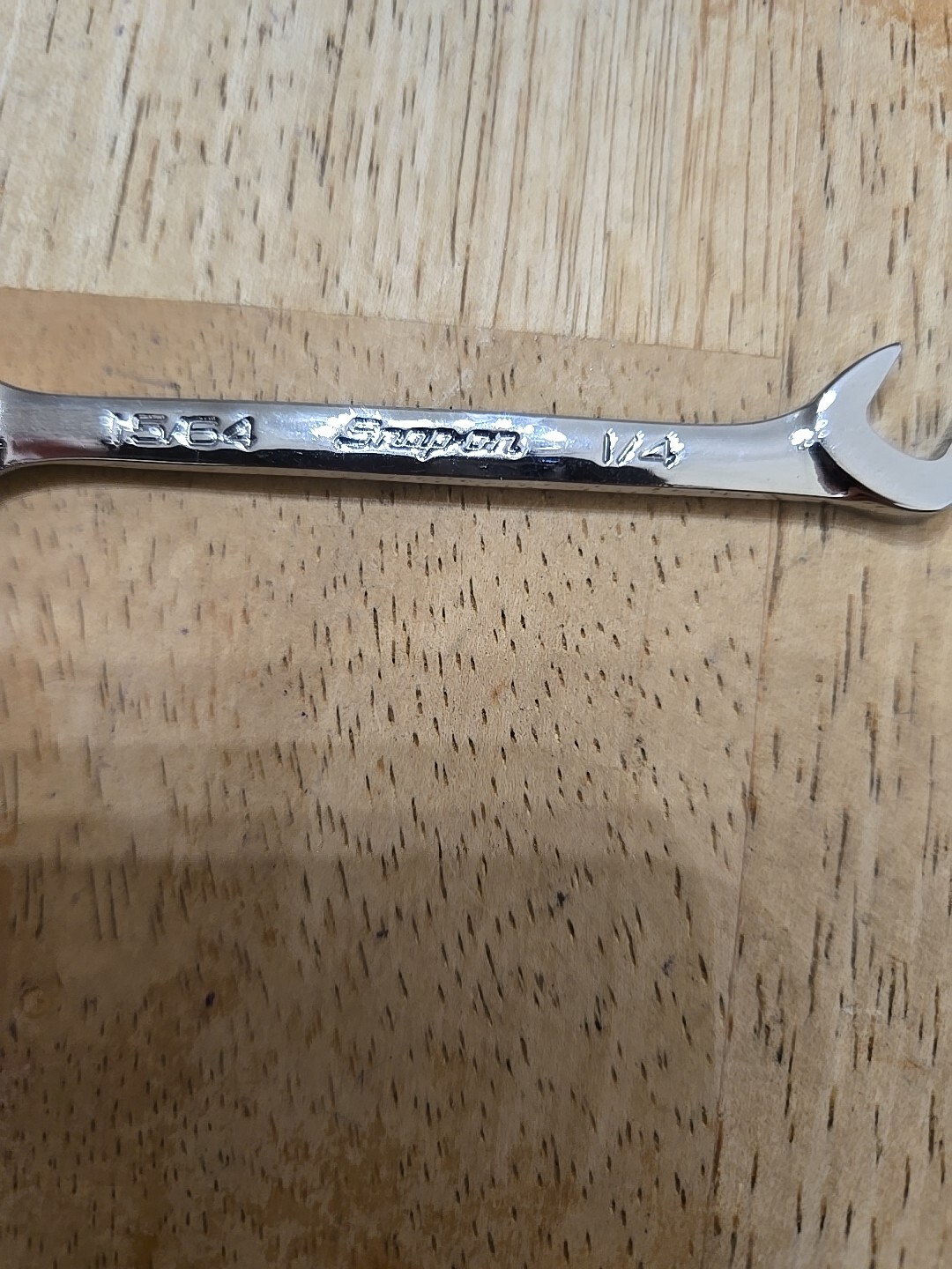 Snap On 15/64″-1/4″ 15°60° Offset Open End Ignition Wrench DS1516A