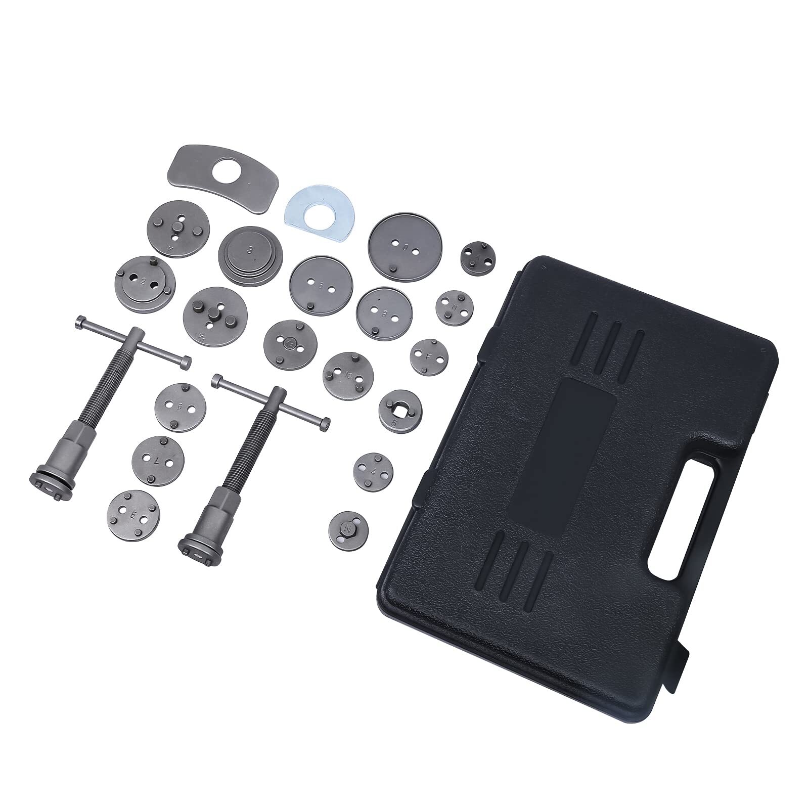 24PCS Disc Brake Caliper Wind Back Tool Piston Pad Compressor Rewind Tool Set US