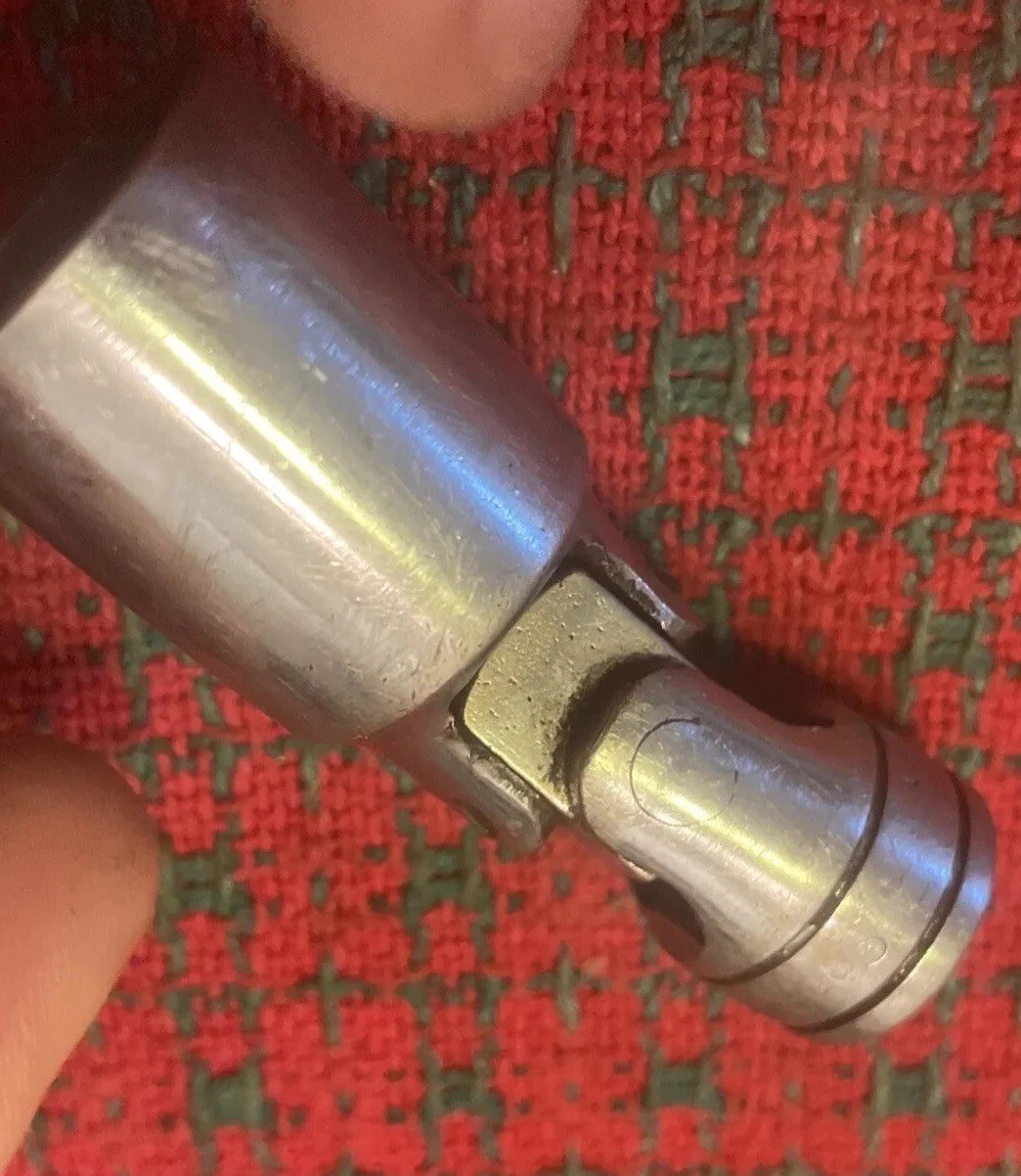 Vintage Snap On 11/16 Deep Swivel Socket 6pt FSU22 3/8” Drive 🇺🇸