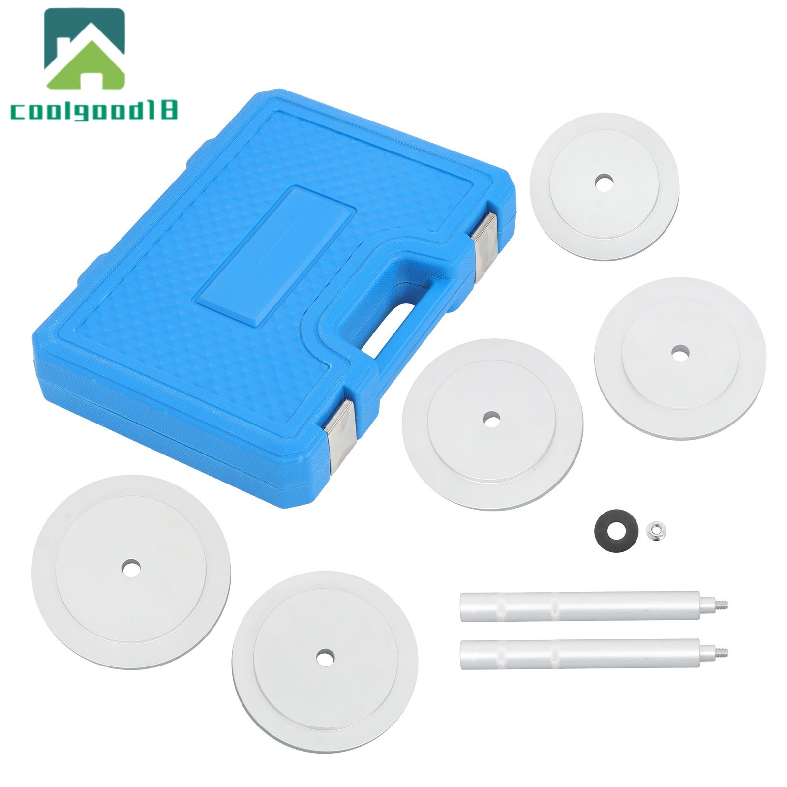 9 Pcs Truck Hub Seal Installer Kit for Class 7 & 8 Heavy Duty Driver Set