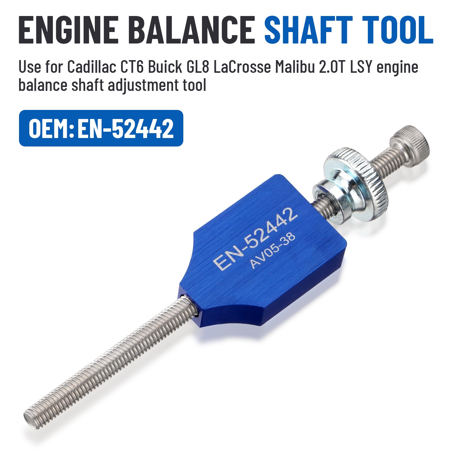 Timing Tool Set EN-52476 For 2.0L LSY 2.7L L3B Camshaft Flywheel Lock EN-52461