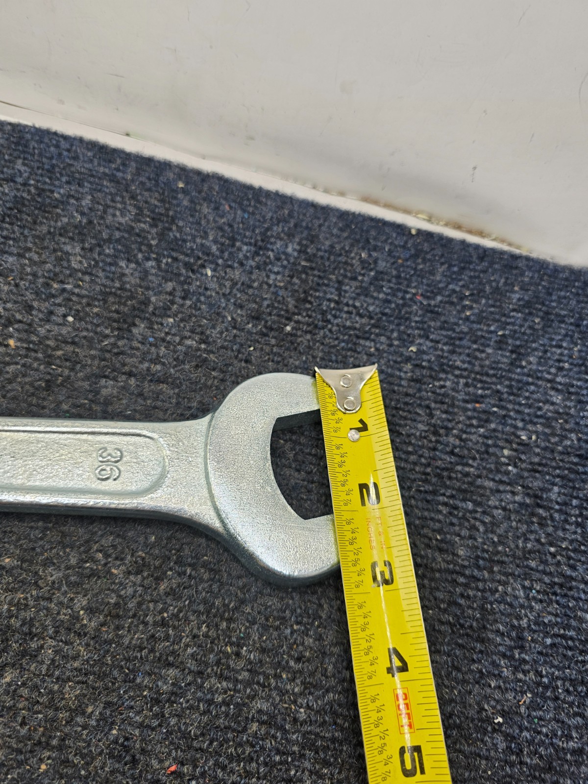 RSD 36mm Single Head Open End Spanner Wrench – Chrome