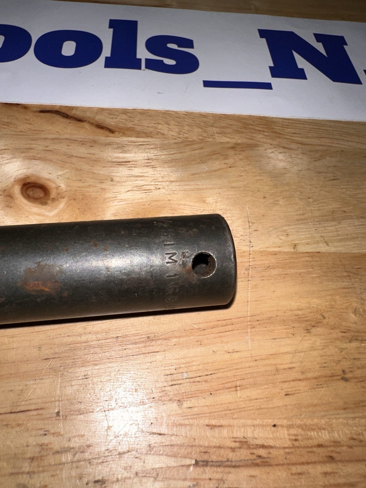 Snap On 1/2 In Drive 6 Point 1/2 In Deep Well Impact Socket SIM160 USA Tools