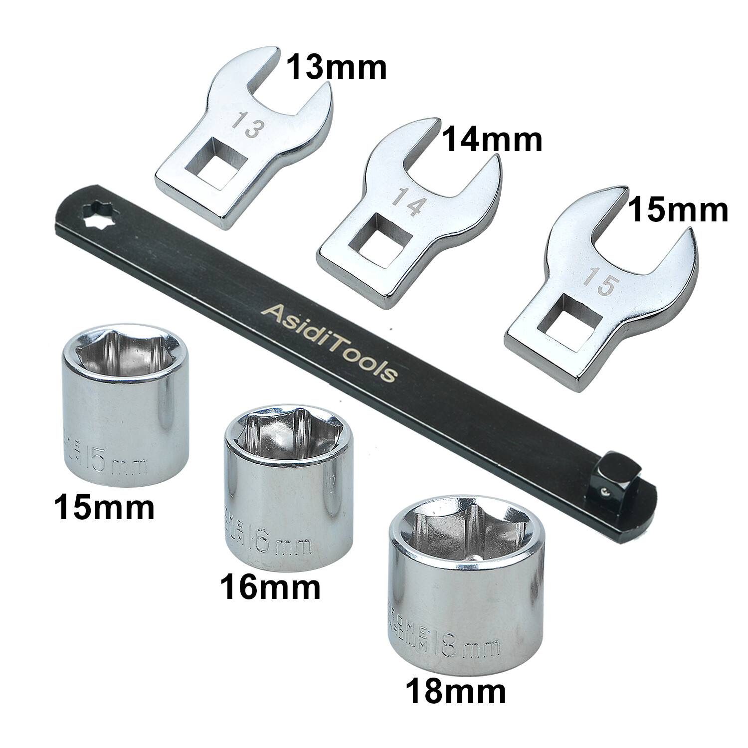 Serpentine Belt Tool Set 3/8″Pulley Wrench Installation Removal Tool