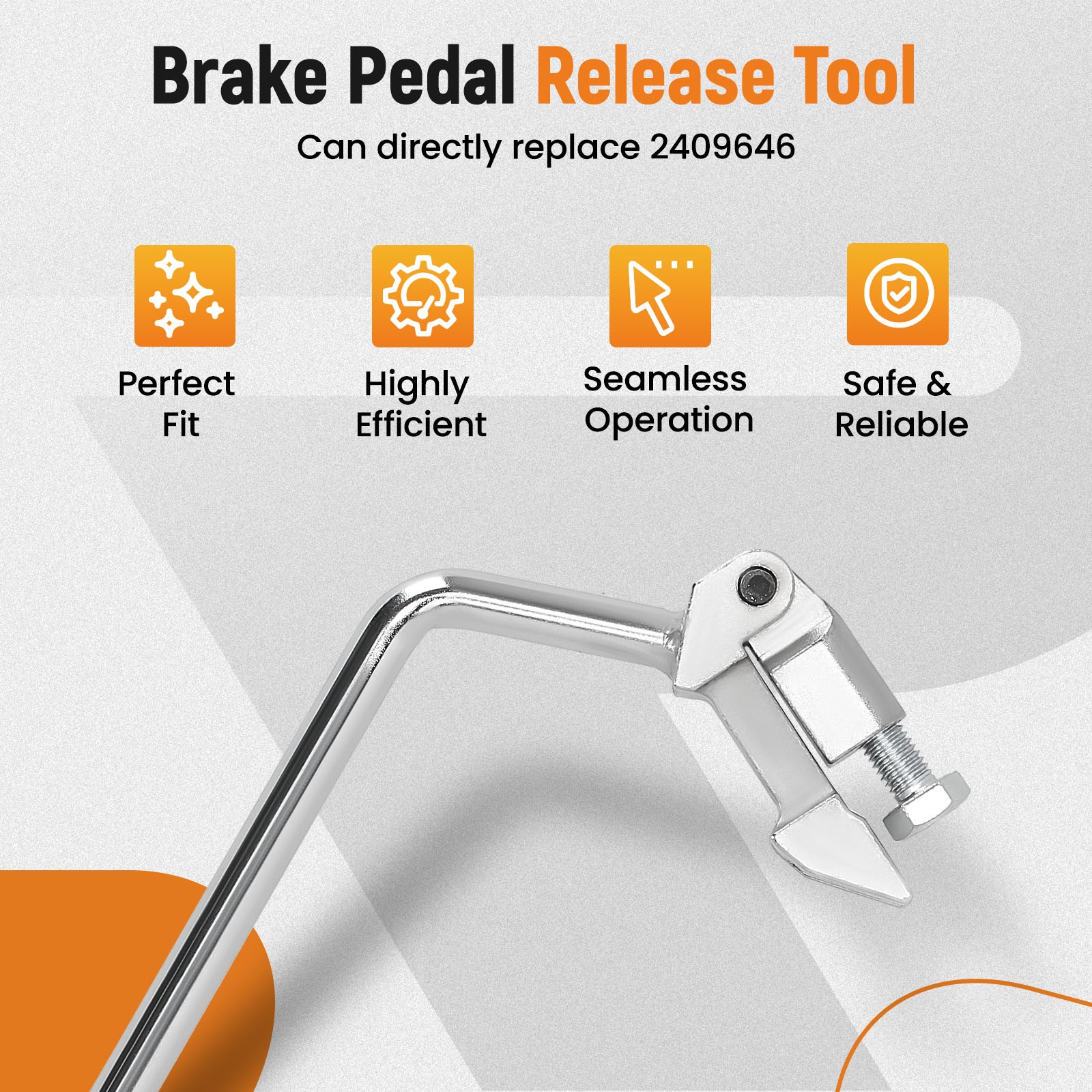 Auto Brake System Steel Removal Tool for Bmw Brake Pedal Release Tool 2409646