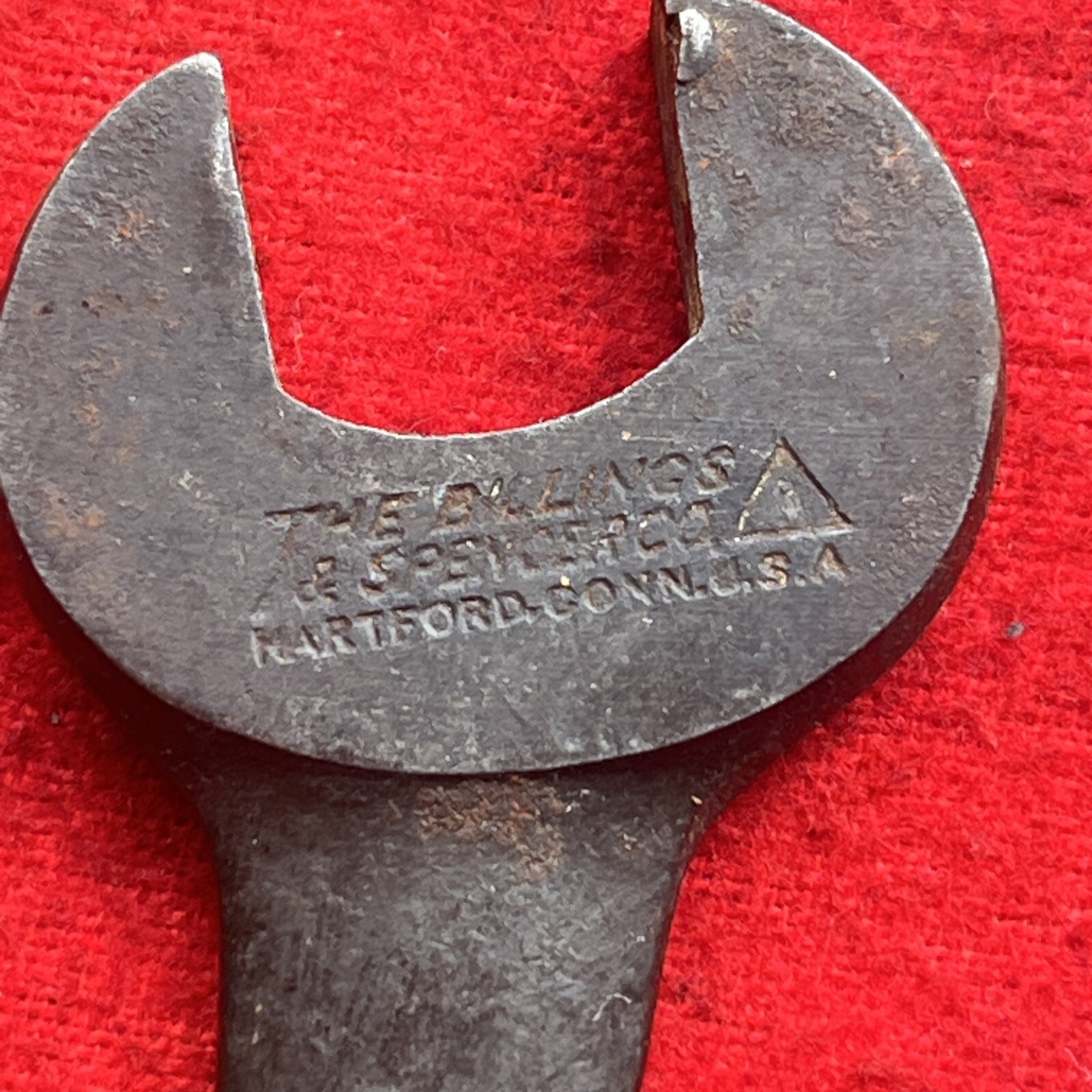 VINTAGE BILLINGS DOUBLE OPEN END 725B WRENCH (k32)