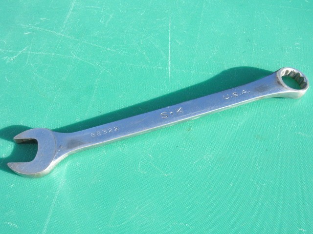 S-K 22MM 88322 22MM OPEN END 12 POINT BOX END COMBINAION WRENCH S K SK TOOLS
