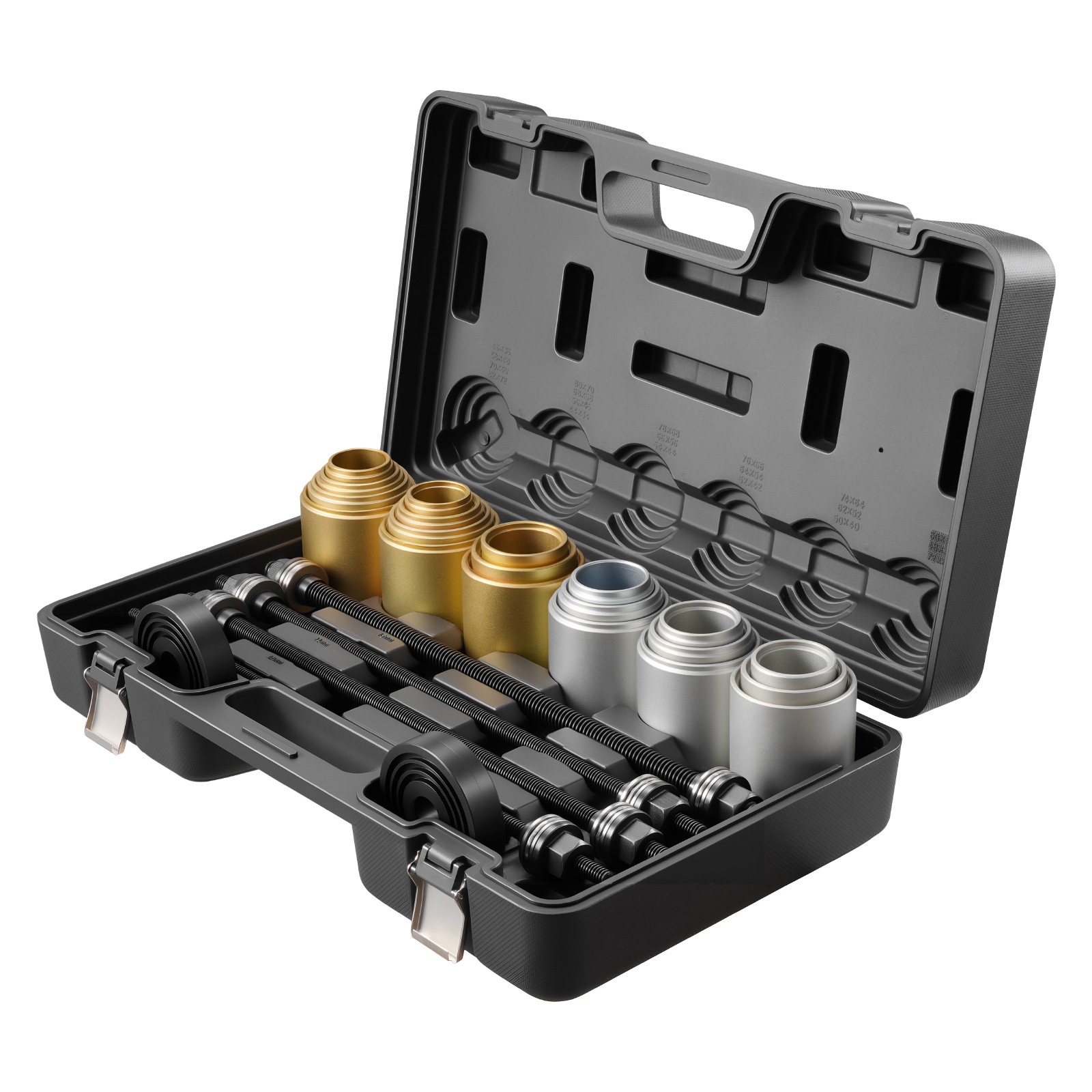 VEVOR Pull and Press Sleeve Kit Bush Bearing Removal Insertion Tool Set 26 PCS