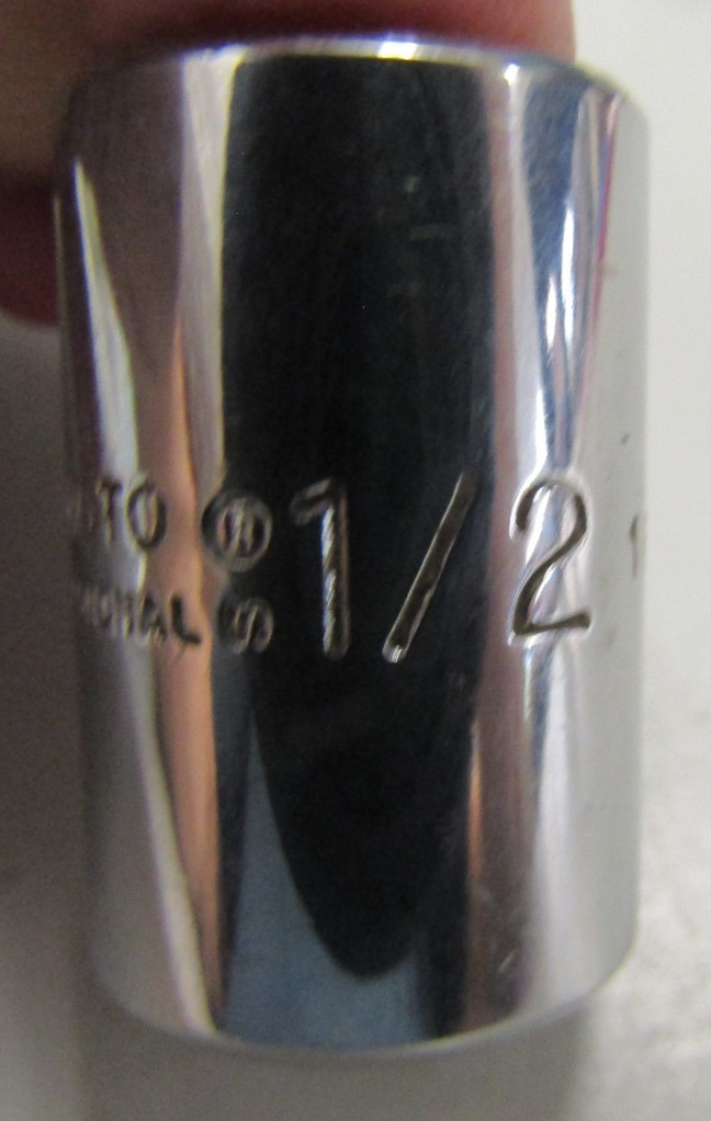 PROTO Professional 3/8, 7/16, 1/2, 9/16, 5/8, 3/4″ SOCKET 3/8″ dr 5224H 5212H