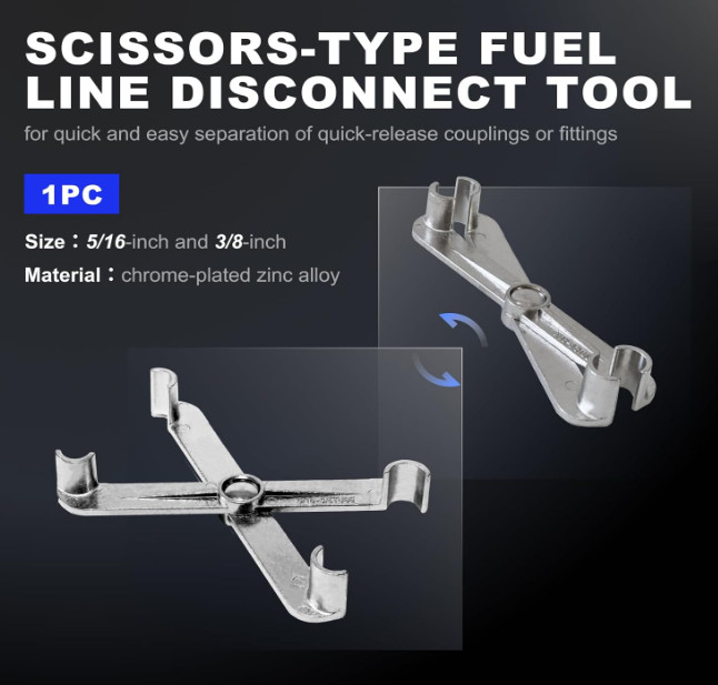 Master Quick Disconnect Tool Set 22pcs Premium Fuel Line Disconnect Tool Set