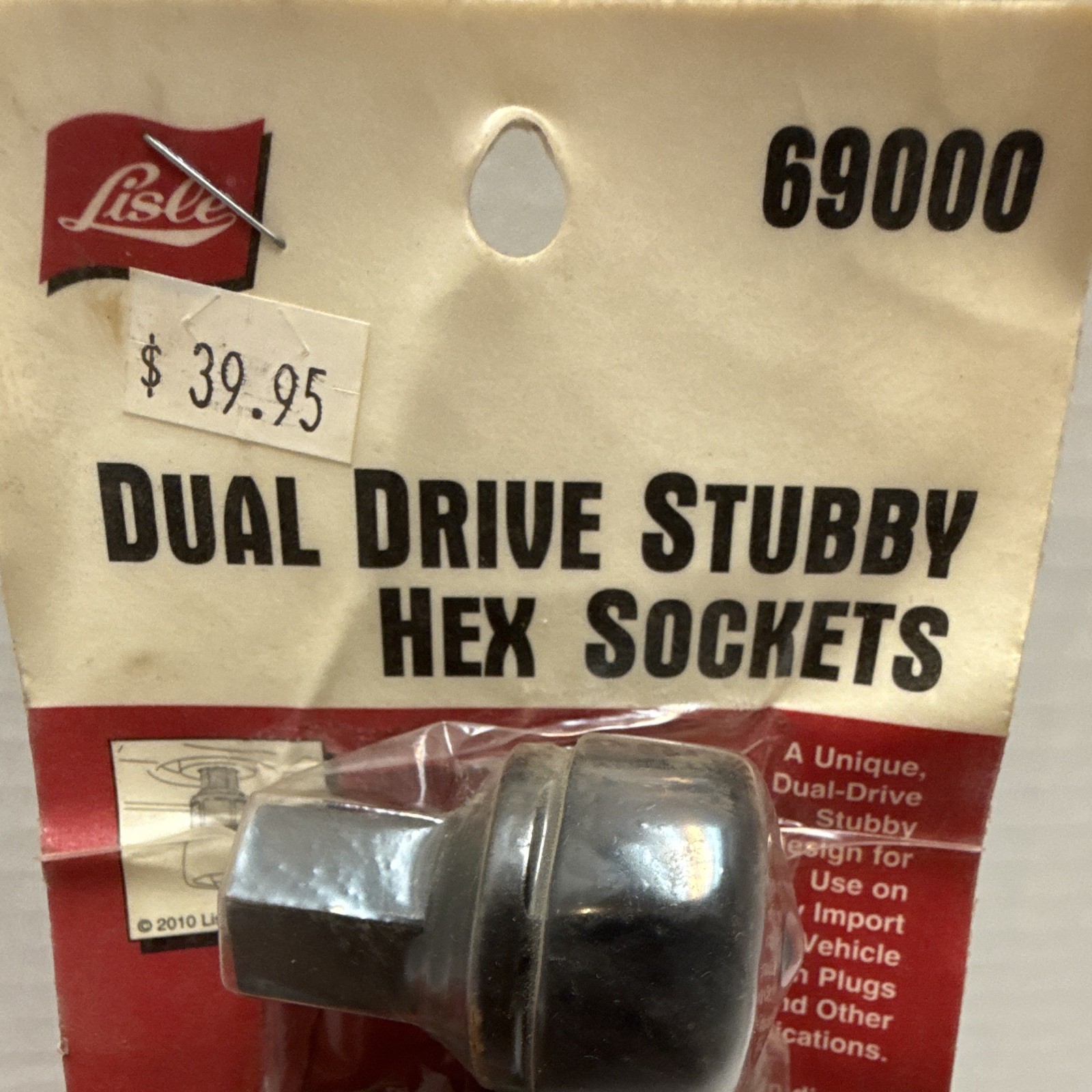 Lisle 69000 Dual Drive Stubby Hex Sockets 10mm, 12mm, 14mm, 17mm New