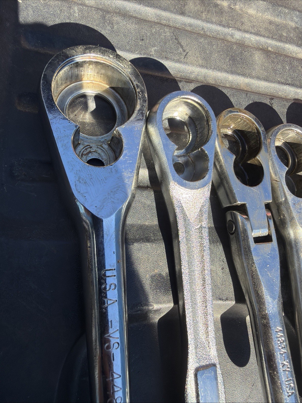 10pc 7-Sears Craftsman 1-Napa 2-Kobalt Ratchet Bodies Only No Guts All Drives