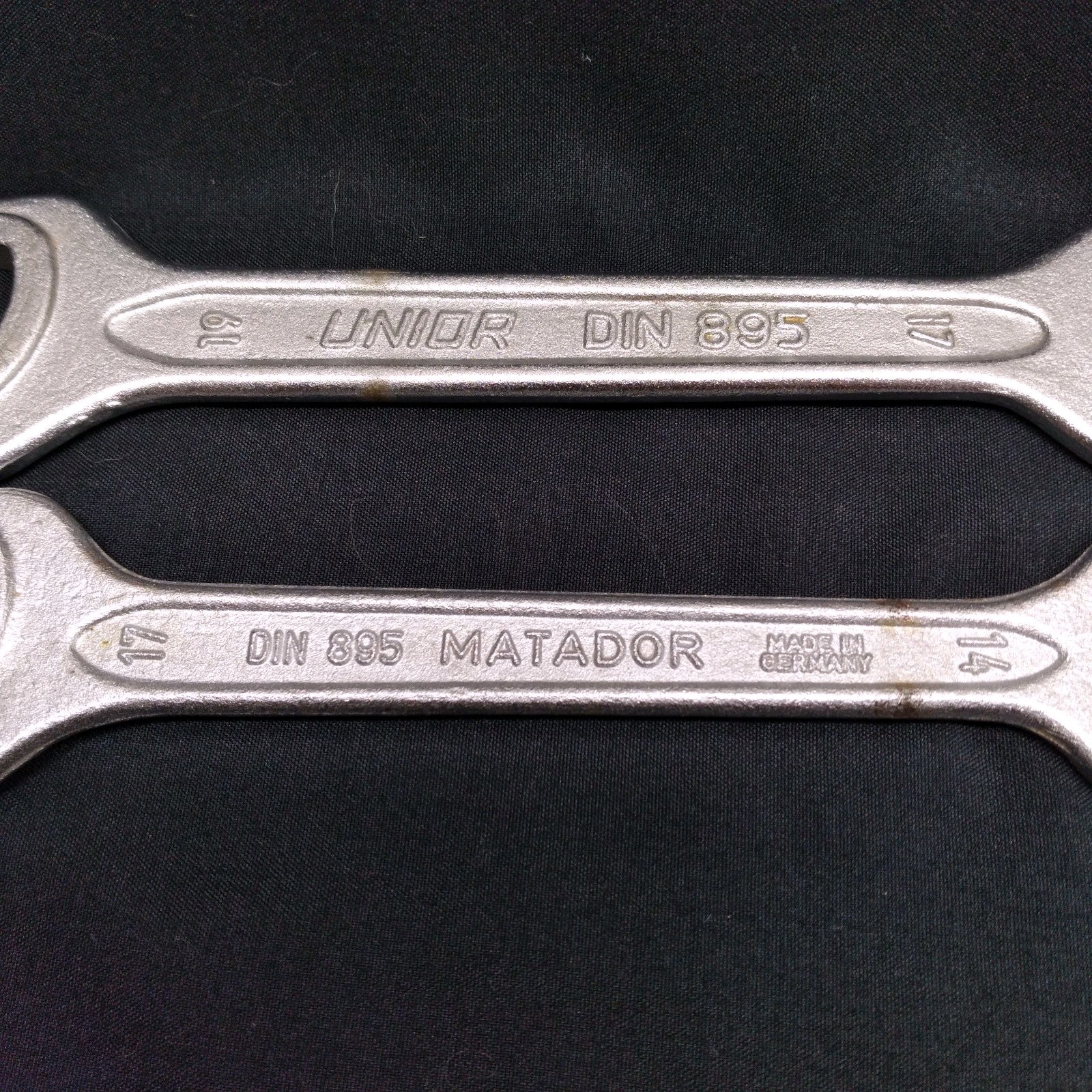 Mercedes-Benz Walter Wrenchs (17mm x 19mm) UNIOR (14mm x 17mm) Matador DIN 895
