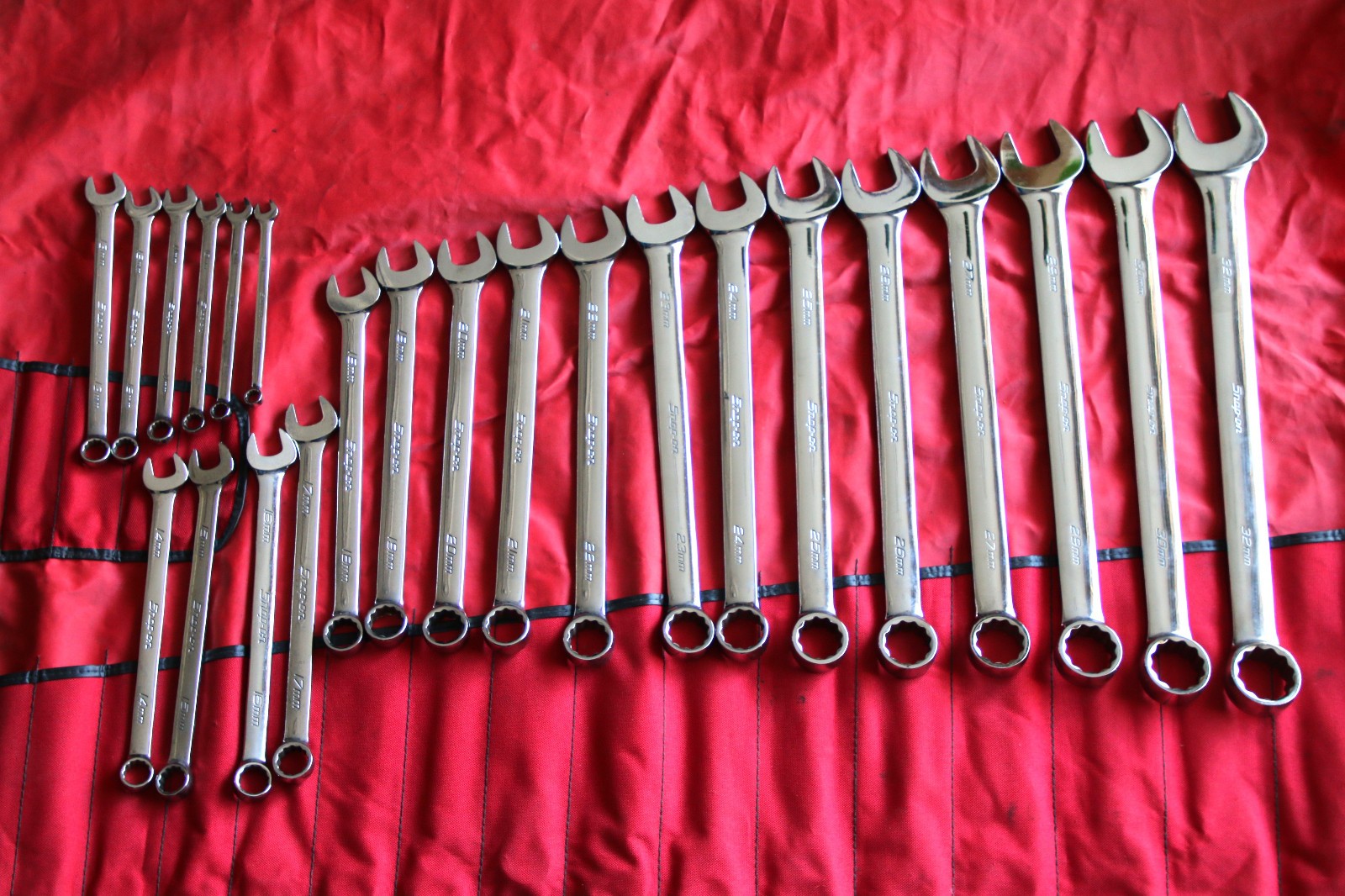 Snap-on OEXM SERIES 23 Piece 8mm-32mm Combination Wrench Set