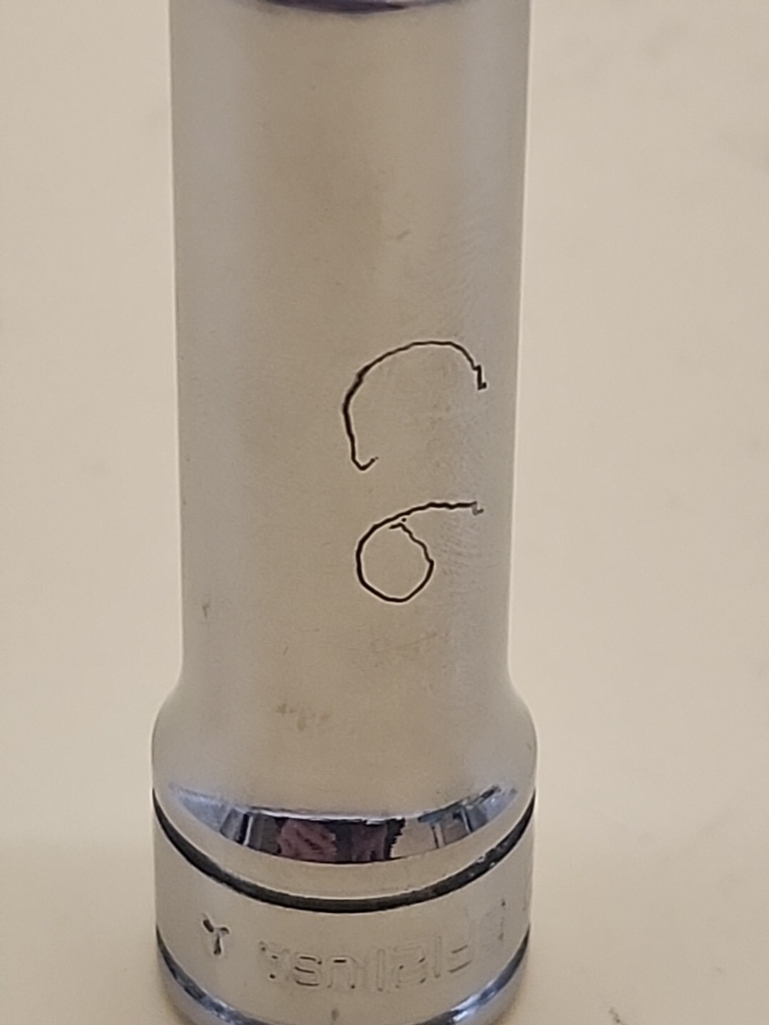 Snap-on Tools SF121, 3/8″, 3/8″ Drive, 12 Point, Chrome Deep Socket USA