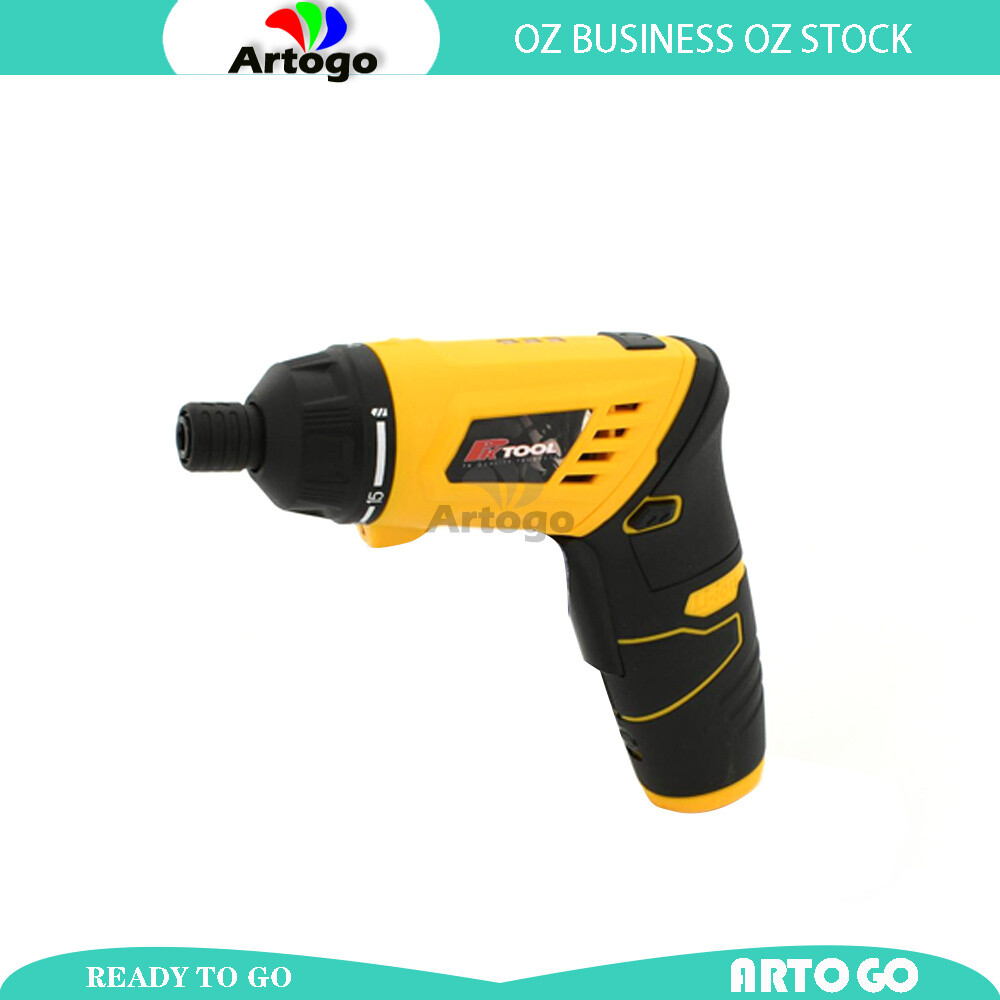 1300mAh Safety Electric Li-ion Cordless Screwdriver & Bits Set 51Pce 3.6V