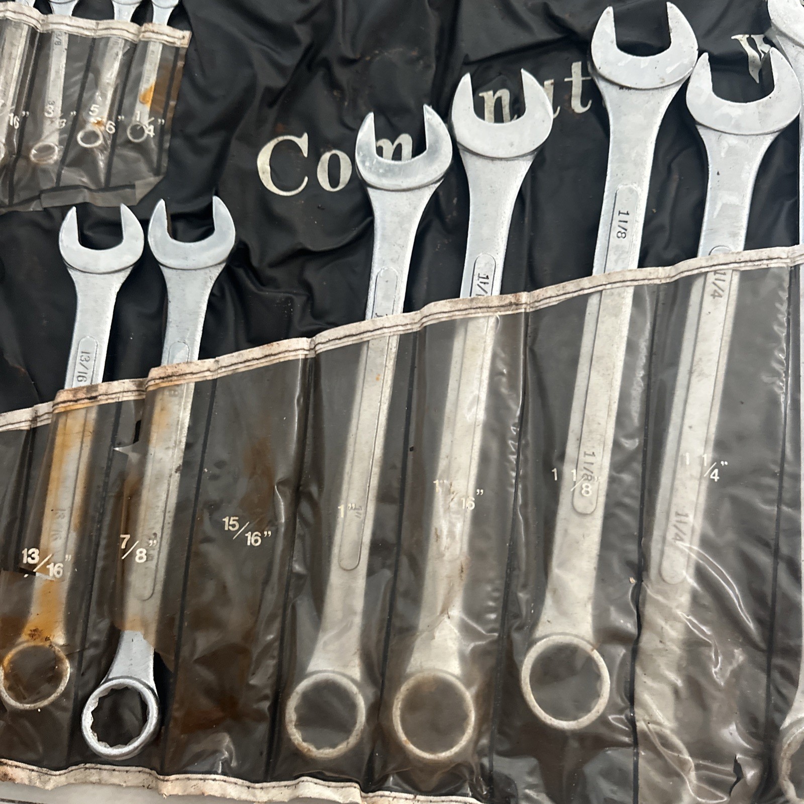 Vintage Taiwan Made By Cobra SAE 17pc Combination Wrench set 1/4”- 1-1/2”