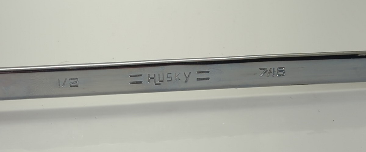 Vintage Husky Box Wrench1/2 in. X 7/16 in. 39814 USA Made