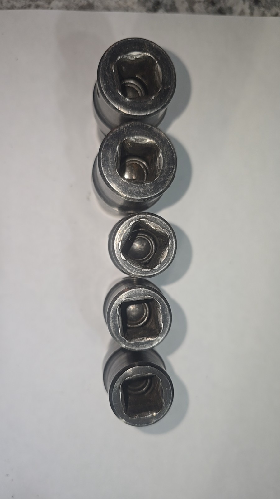 Matco 5Pc SAE 1/2 Drive Shallow Impact Swivel Socket Set FREE SHIPPING