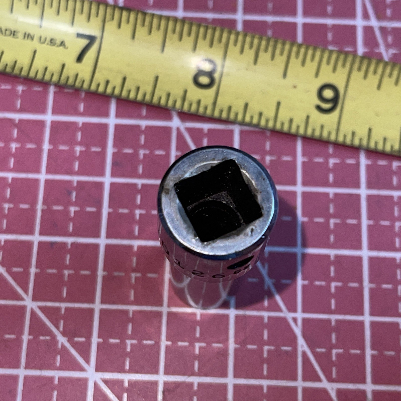 Mac USA XD126 3/8” In SAE 3/8 Drive Semi Deep 6 Point Socket