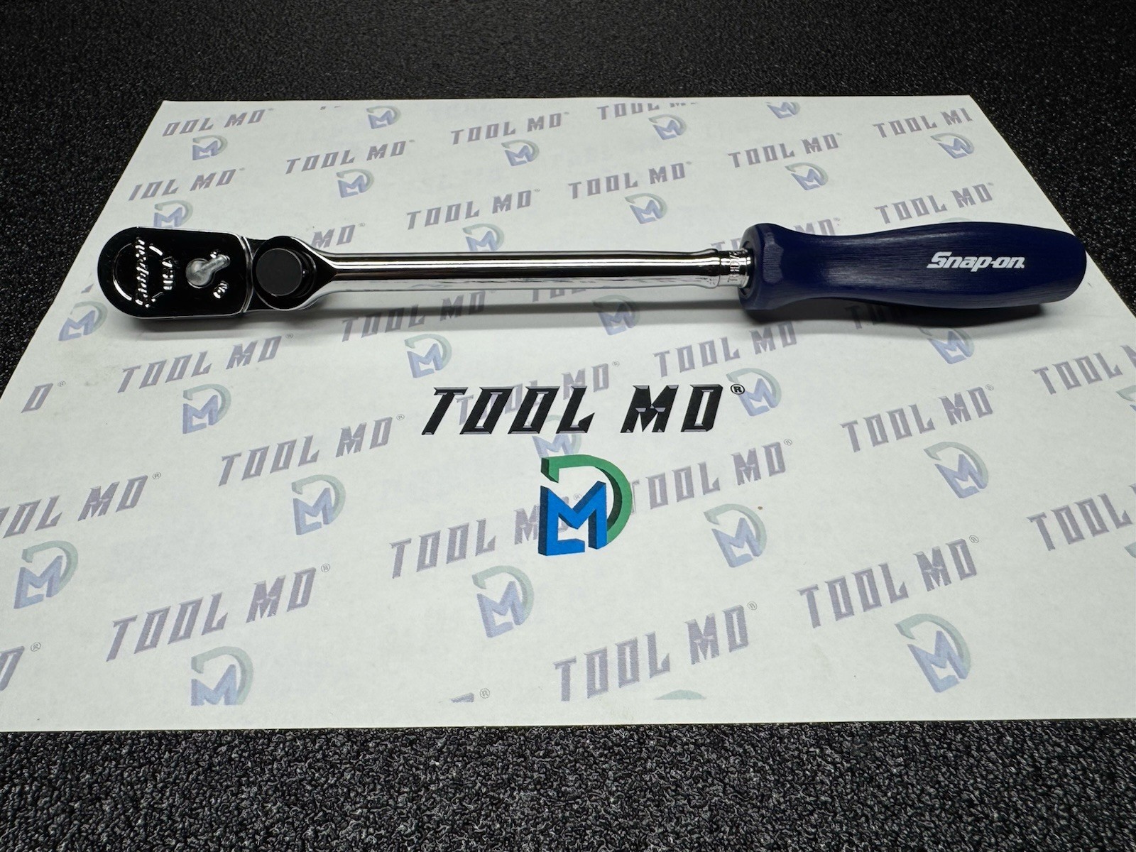 Snap-on Tools CLASSIC BLUE 1/4″ Drive Hard Grip Multi-Position Ratchet THD72MP