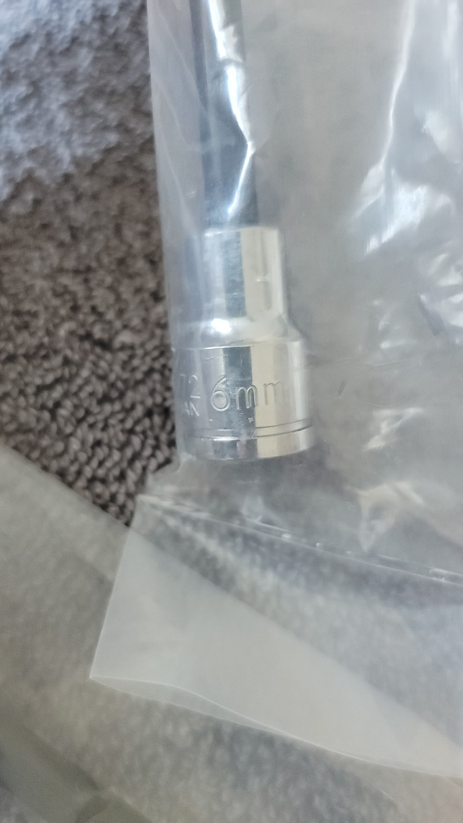 New! Williams Extra Long 6mm Hex Allen Long Bit Socket 3/8″ P/N 35172 15in