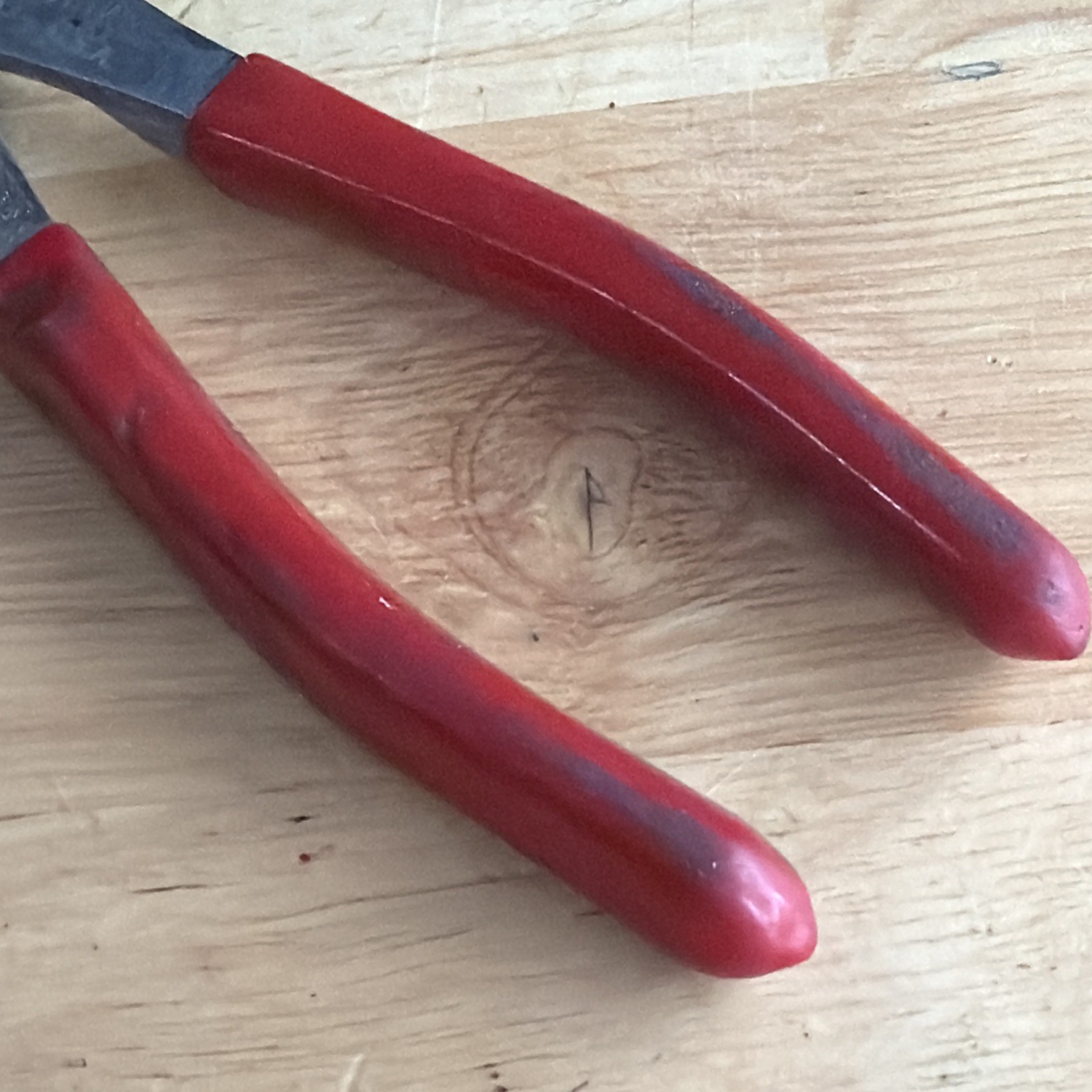 Blackhawk Tools 6-3/4″ Long Slip Joint Pliers Red Handle PT-1263-1 Made in USA