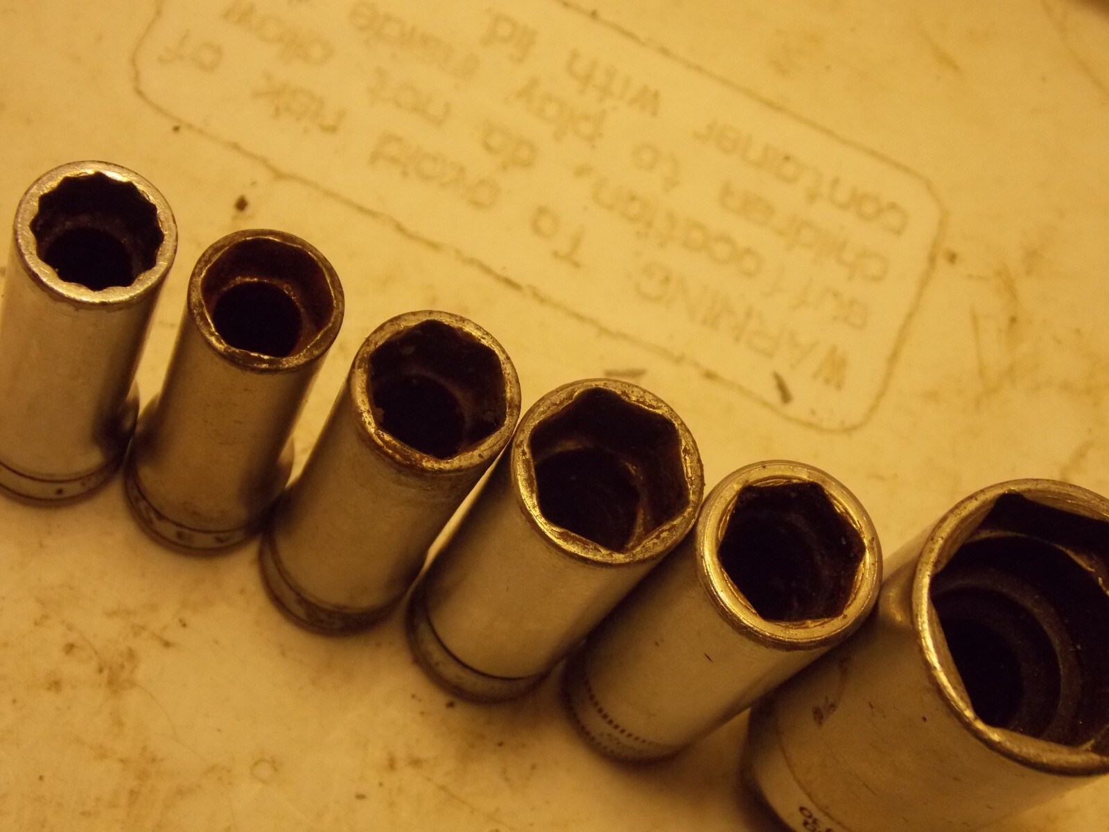 Snap on 3/8″ Drive Deep Chrome Sockets Singles 3/8 7/16 13/16 FREEShipAfr1