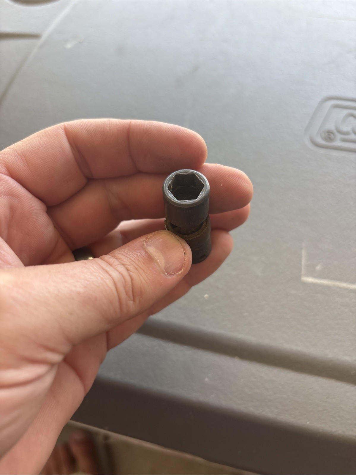 Snap on IPTMM10, 1/4 Drive, 6 pt, 10mm, metric, shallow, impact, swivel, socket