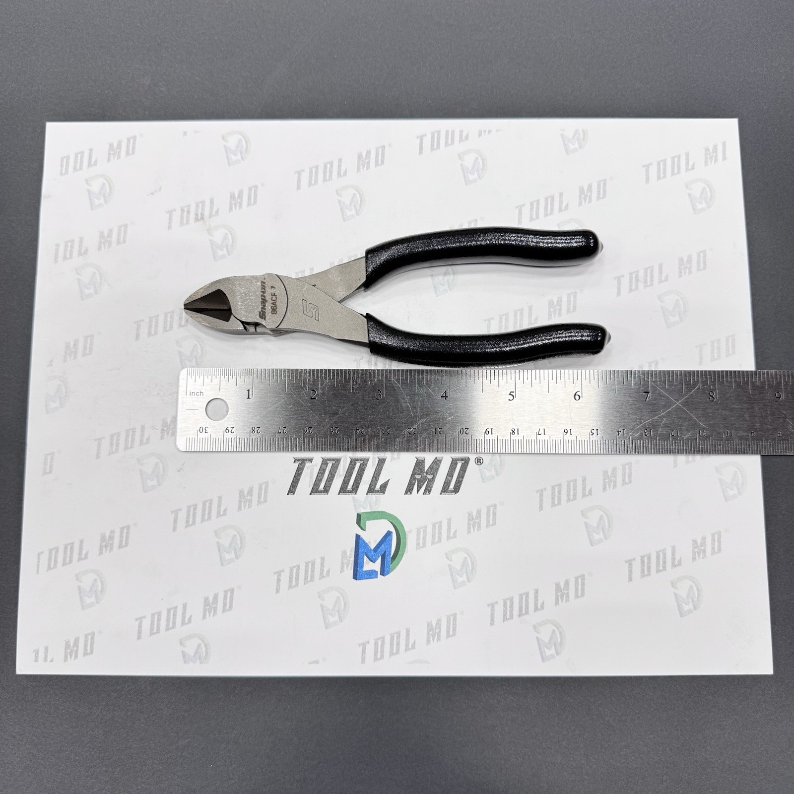 Snap-on Tools USA NEW BLACK Soft Grip 6″ Diagonal Cutter Pliers 86ACFBK