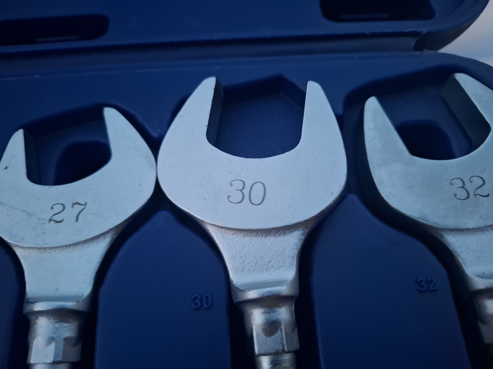 Boxed NOS LASER 10 piece obstruction spanner head tool set Never Used