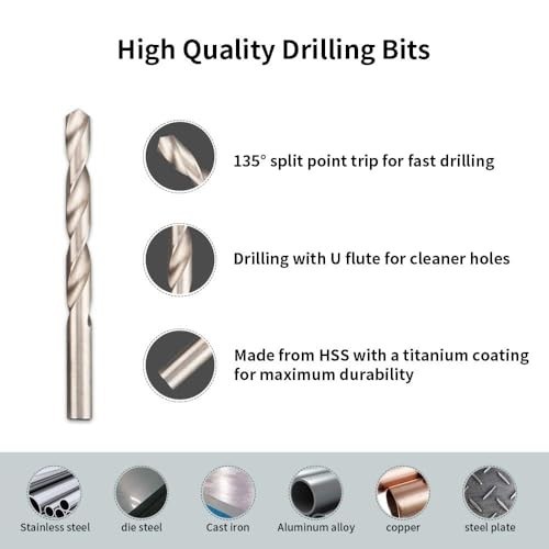 Thread Repair Kit 338 Piece SAE Metric HSS Drill Helicoil M5 M6 M8 M10 M12