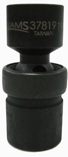 1/2″ Drive 6-Pt Universal Impact Sockets,Metric,Black Industrial Finish,Williams