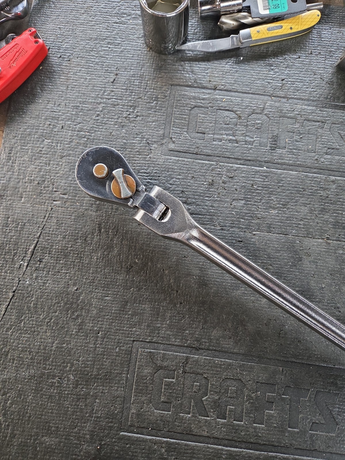 USA Craftsman -VVG- 44984 1/2″ Dr. Flex head Ratchet