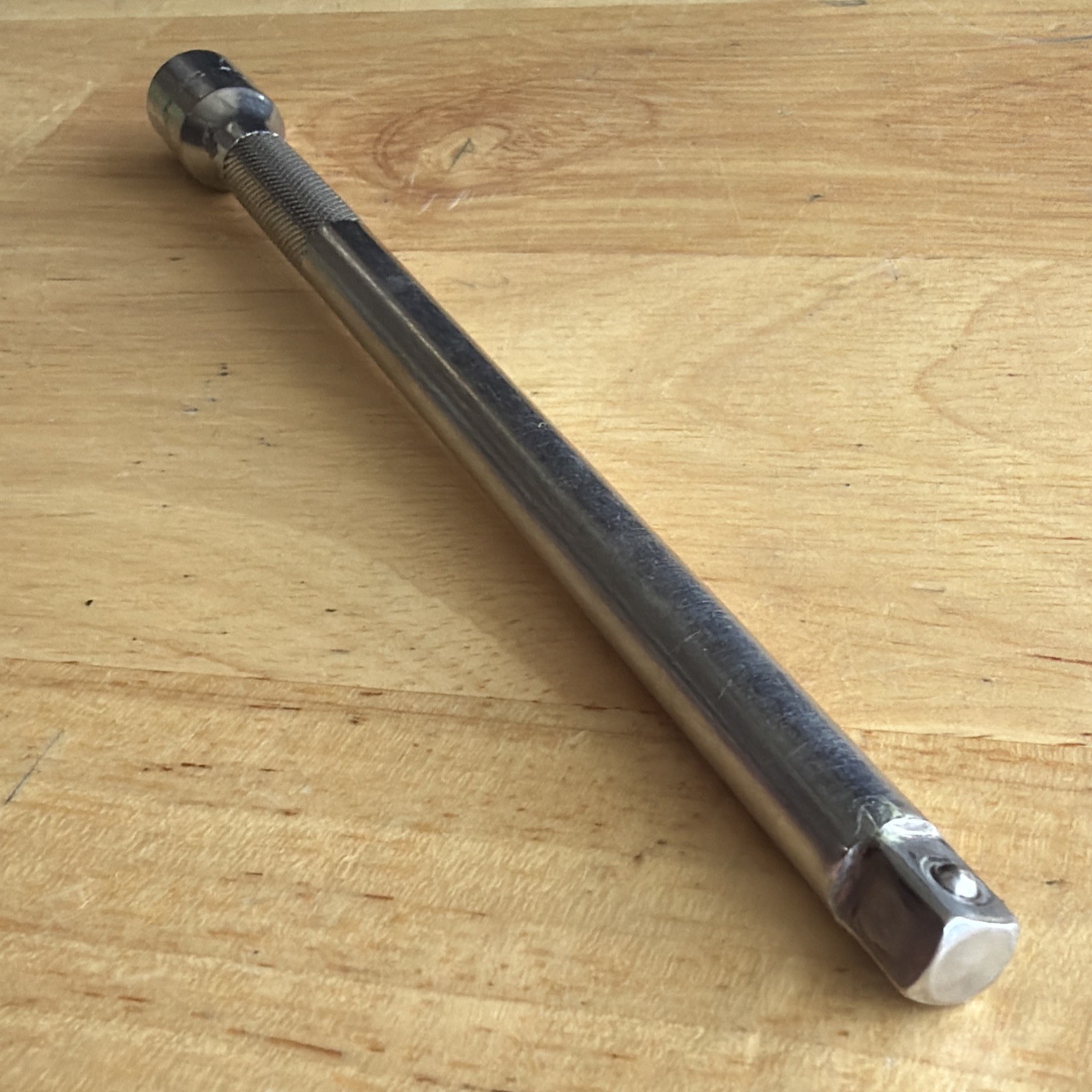 Snap On Tools 6″ Long Socket Extension 1/4″ Drive Knurled TMXK60 Made in USA