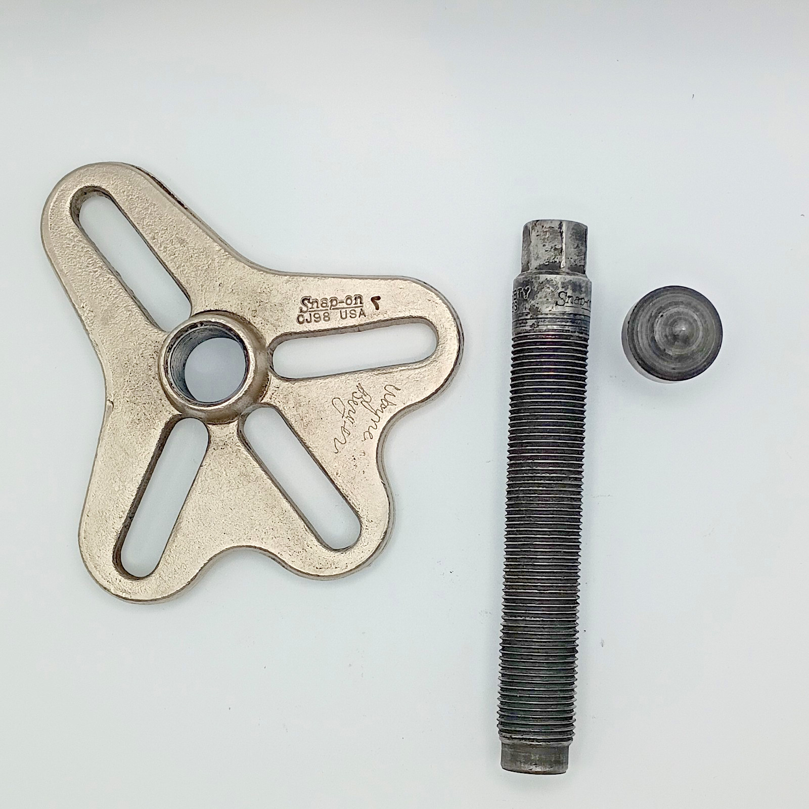 Genuine Snap-On CJ98 4-Way Slotted Puller Yoke /Plate- Snap-On CJ83-3 (USA)