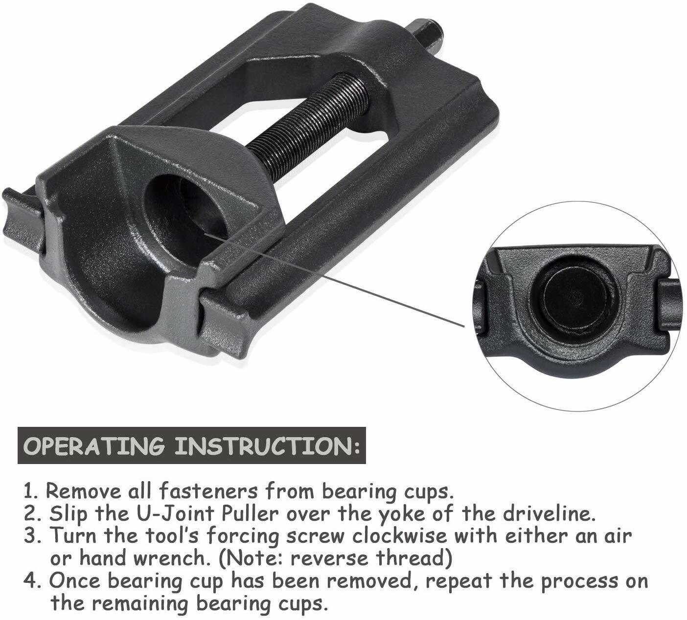 10105 Universal U-Joint Puller Class 1-3 for Cars, Light-Duty Trucks, Machinery