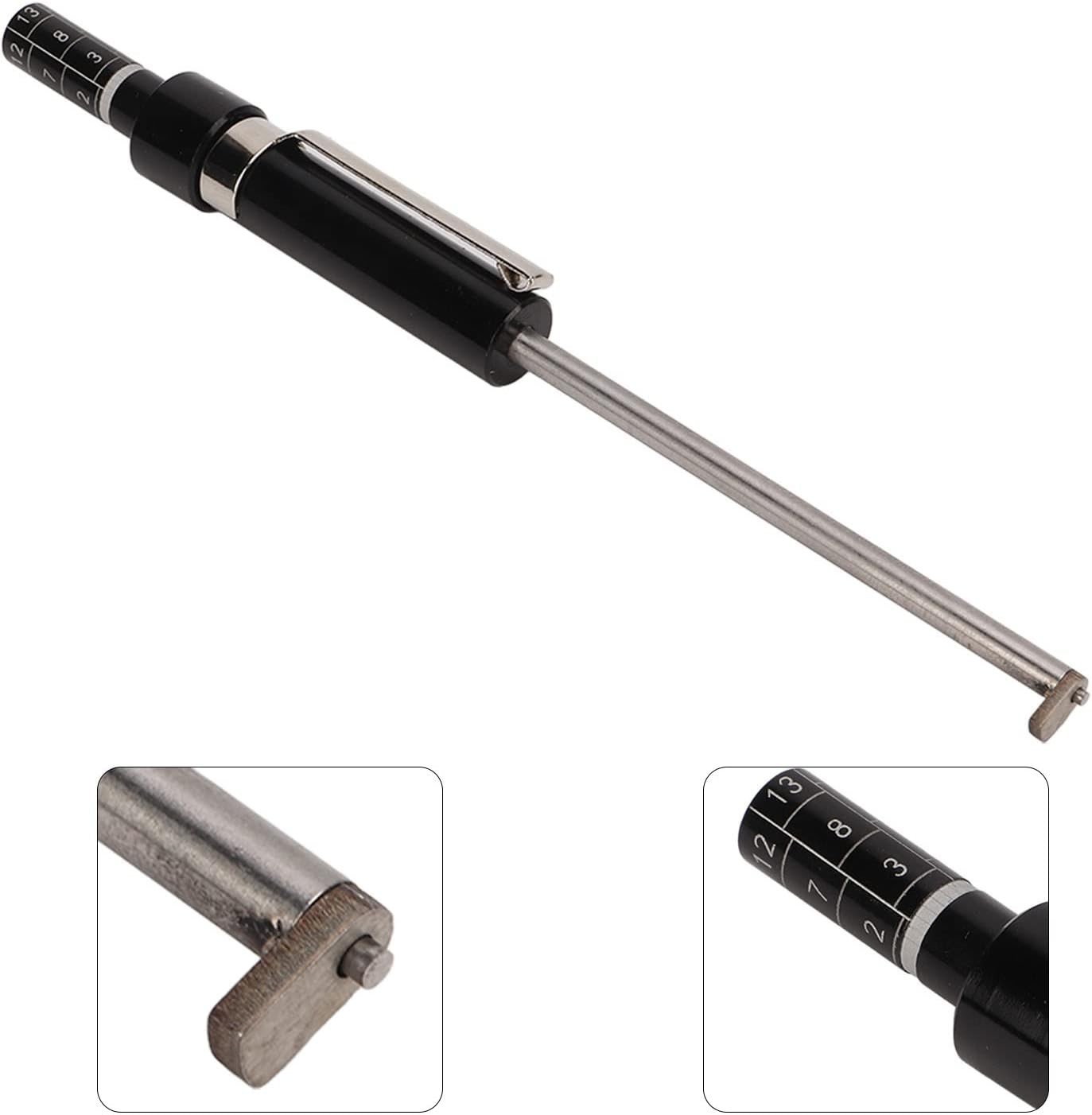 Brake Pad Gauge Tester Slim High Accuracy Metal ABS 1.5mm