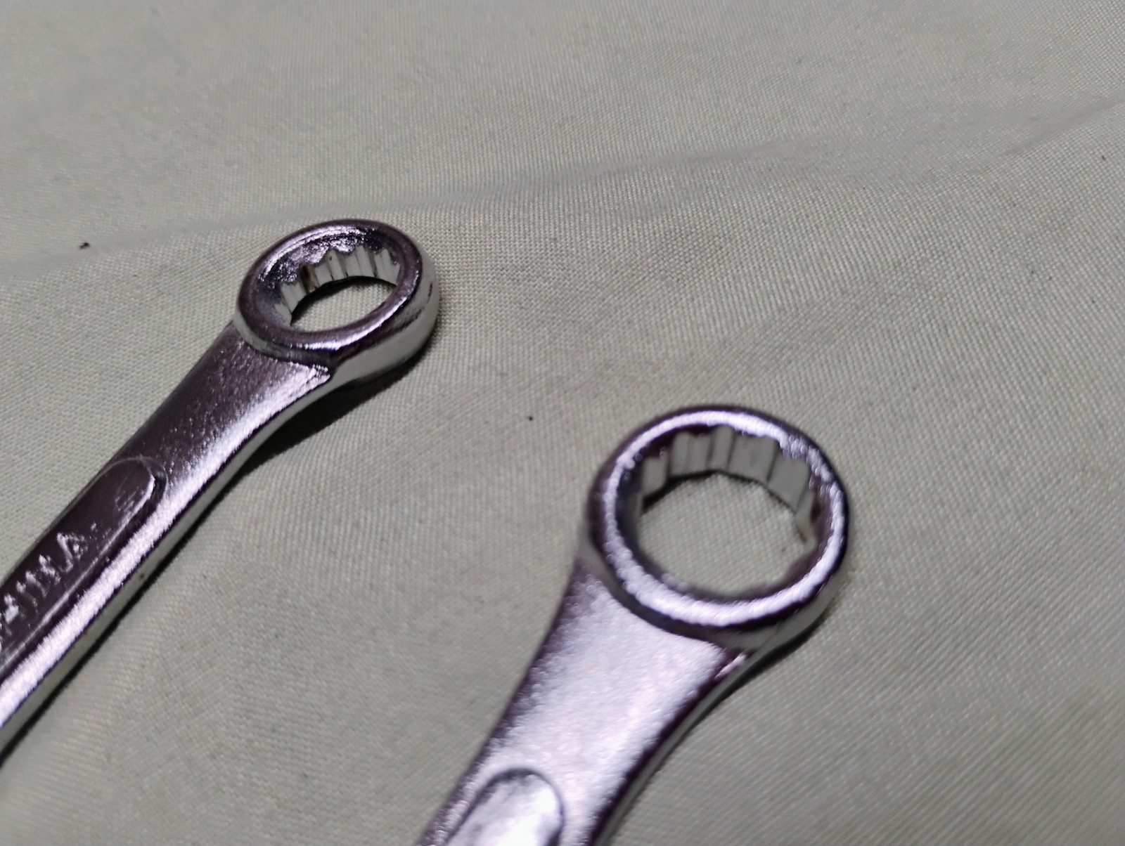 Two Durabuilt 12-Point Combination wrenches, 3/8 & 7/16″