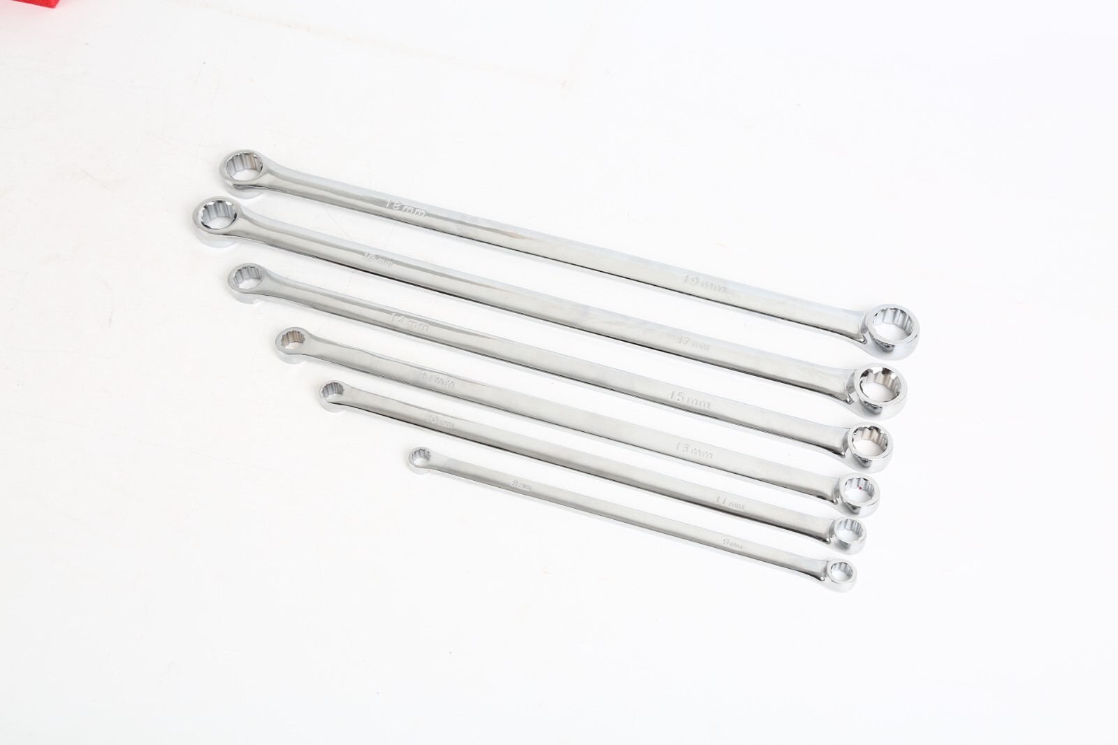 6 PC Metric Extra Long Box End Wrench Set Durable Aviation Spanner 8 mm – 19 mm