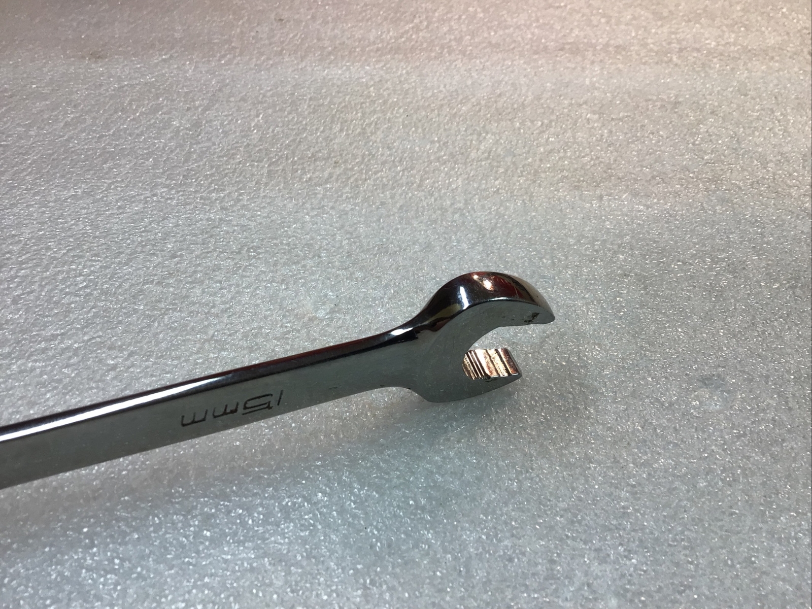 Snap On#SOEXM15 – 15mm, 12 Pt. Flank Dr. Plus Standard Combo Wrench-USA-NICE-