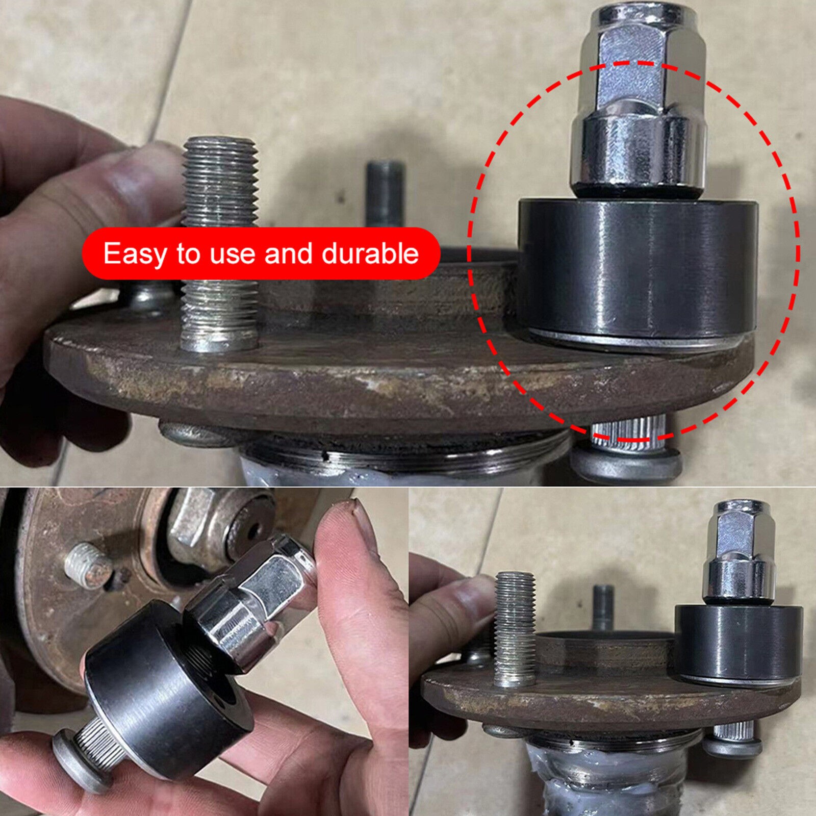 2* Easy Wheel Stud Installer Tool For Truck Tire Bolts Install Replacement 22800