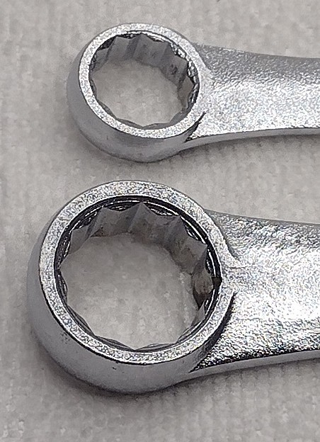 Craftsman BF Series 2pc Metric Combination Wrench Lot, 12mm; 17mm (42916; 42929)