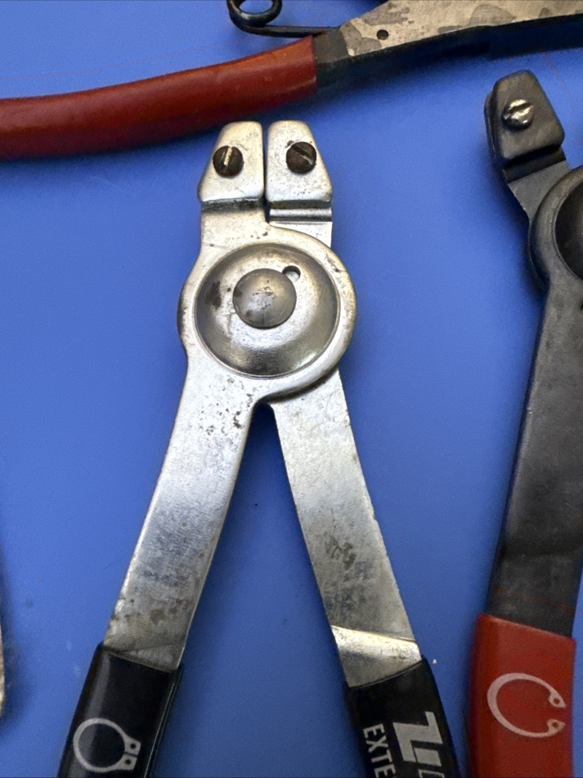 ZIM No 976 AND 977 Combination Snap Ring Plier Set – Internal External Tips USED