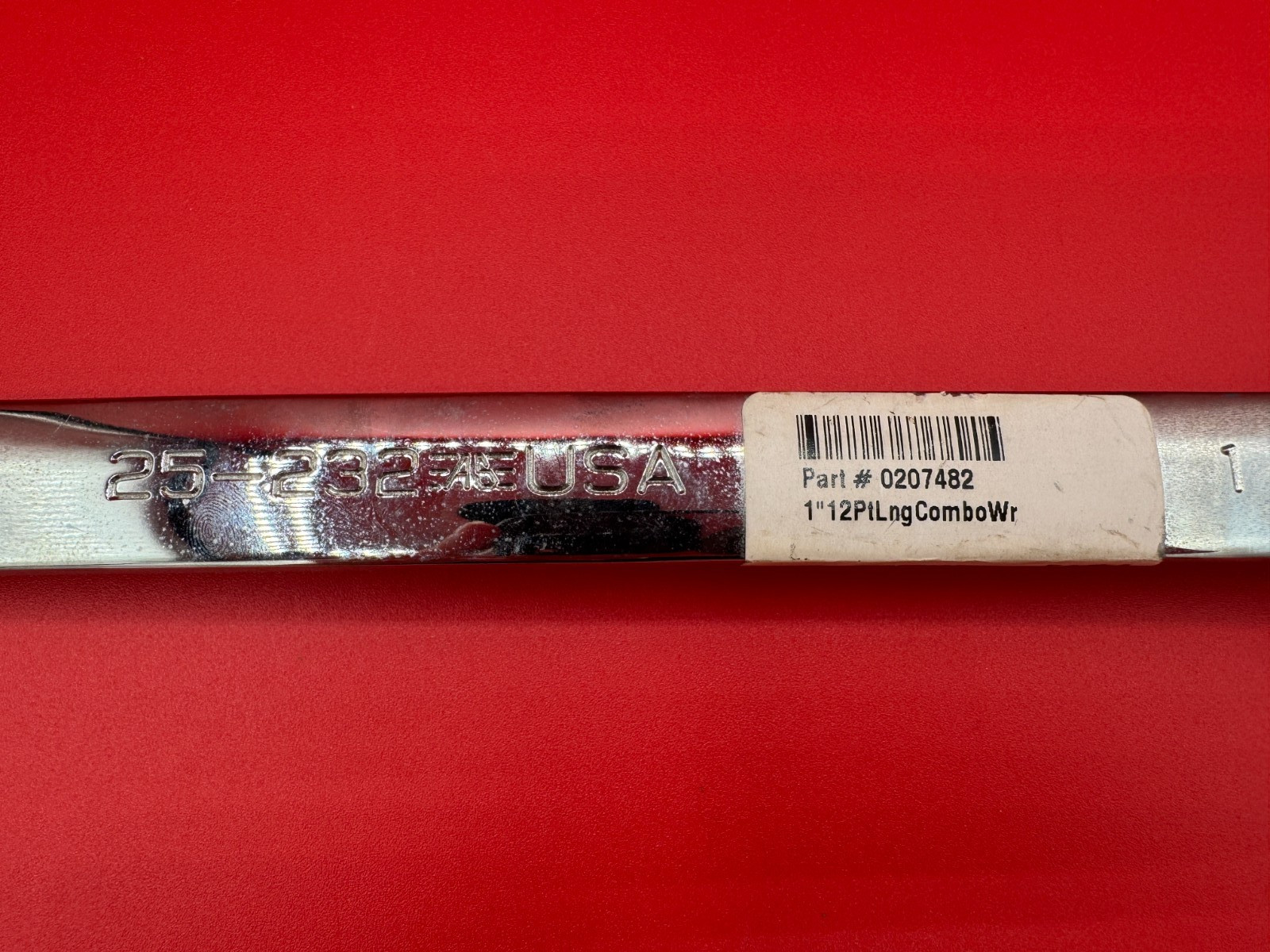 Armstrong, 1-IN Combonation Wrench, SAE, 12-Point, USA Made. N.O.S